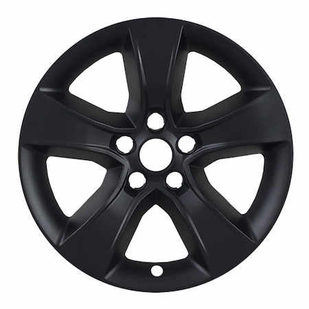 Coast2Coast 17", 5 Spoke, Gloss Black, Plastic, Set Of 4, Not Compatible With Steel Wheels IWCIMP352BLK